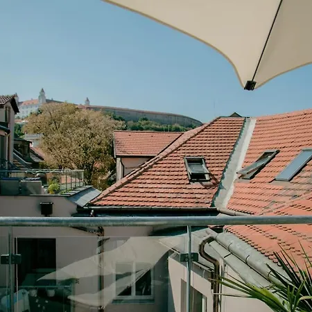 Mi - Old Town Heart-terrace&castle View Pressburg